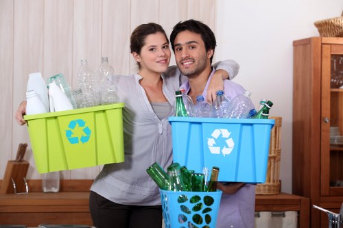 Eco-friendly garden clearance practices in action