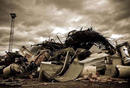 Recycling process for commercial waste